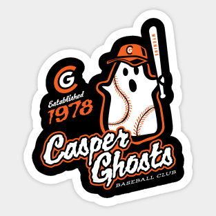 Casper Ghosts Sticker